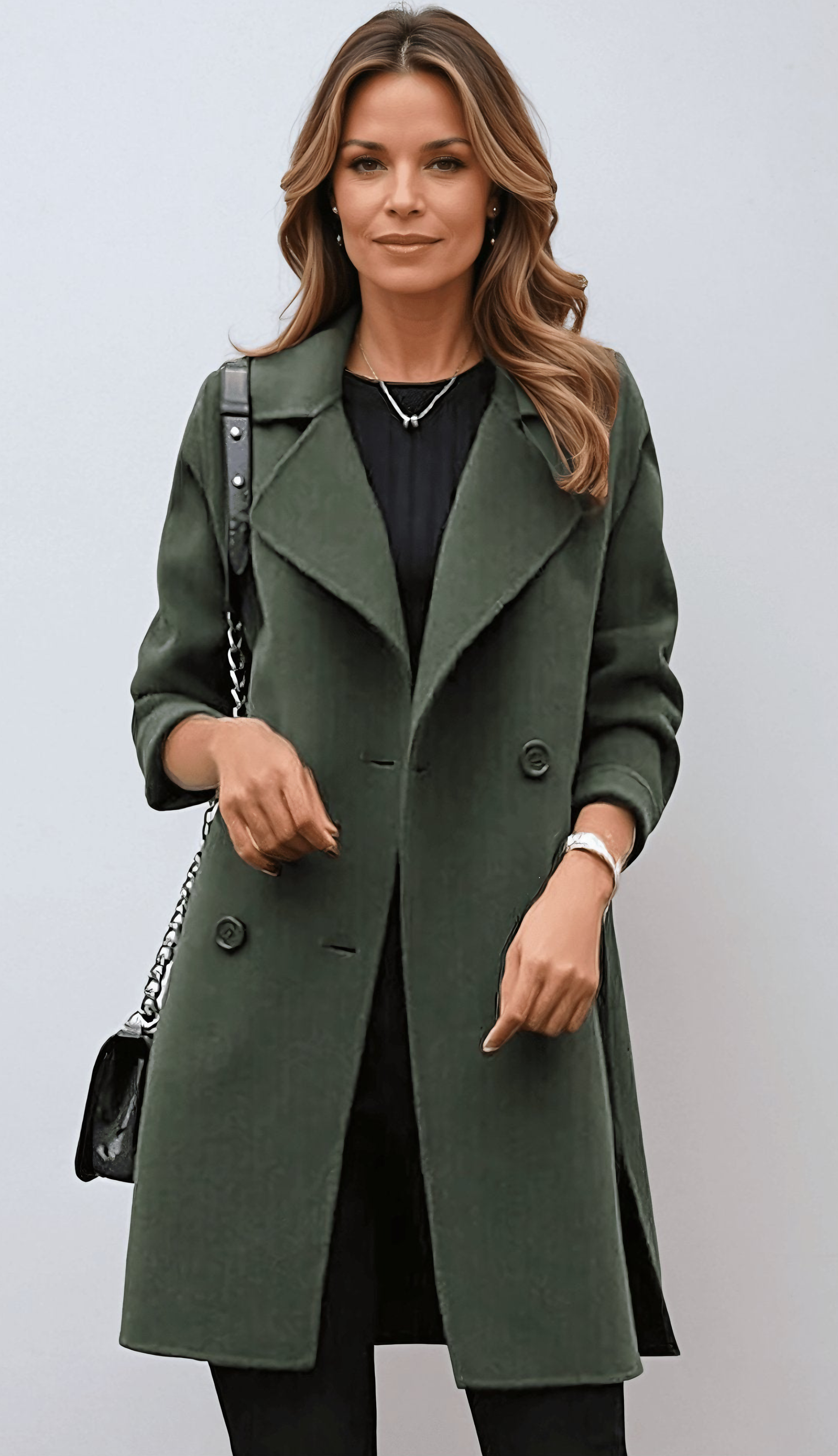 Olivia | Długi Trench Coat