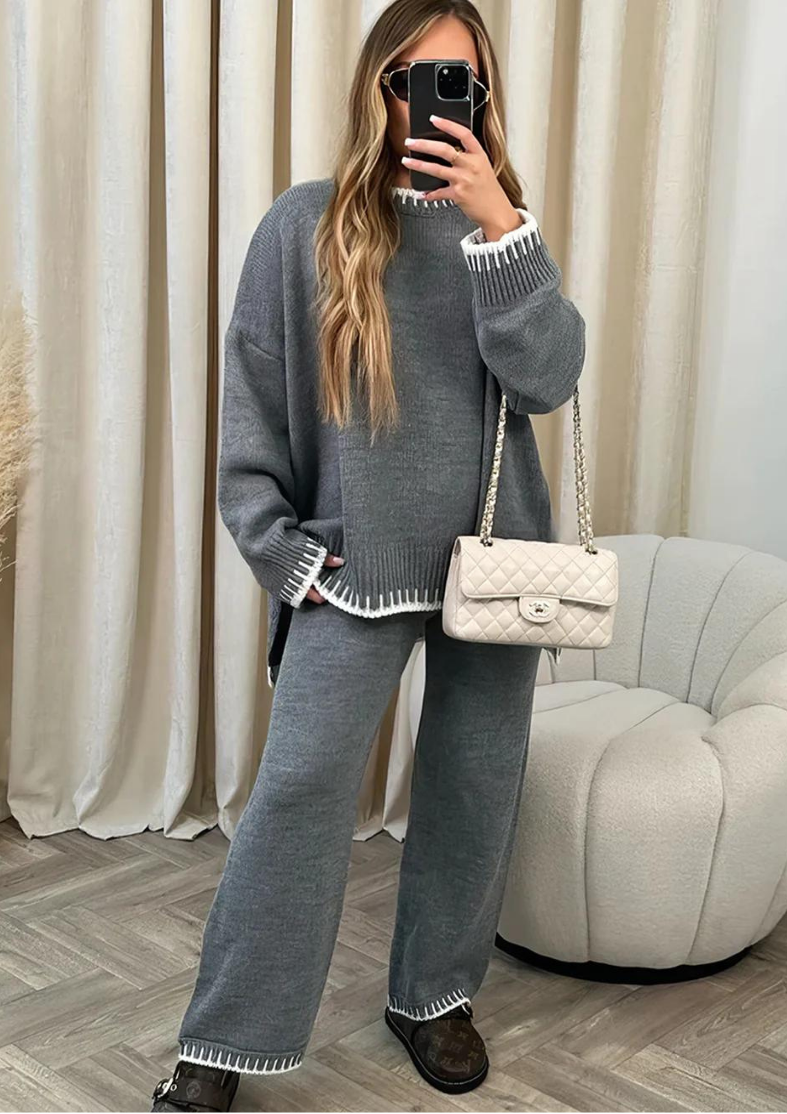 Emily | Stylowy Dwuczęściowy Zestaw na Gorąco