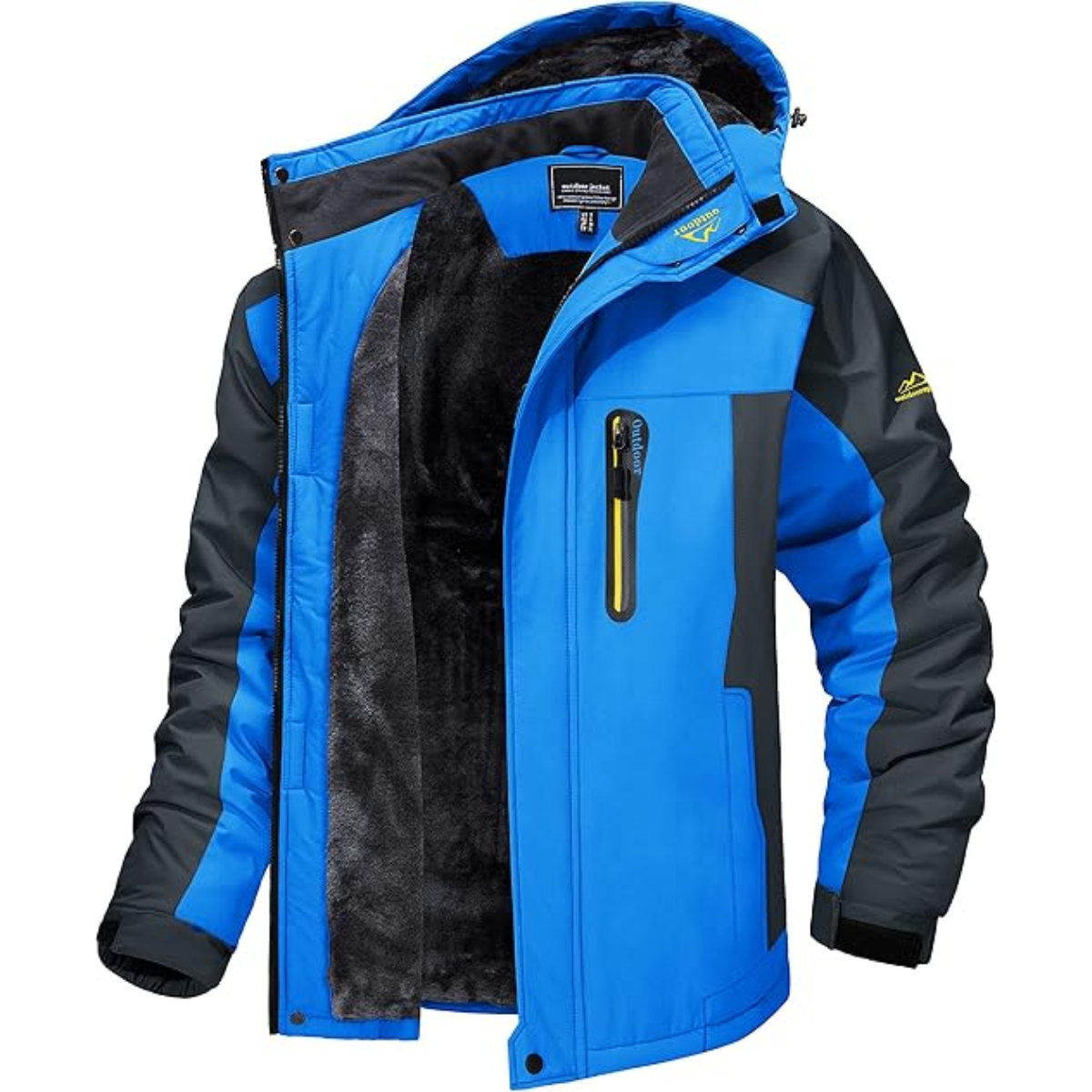 Liam/ Stylowa Ciepła Kurtka Fleece