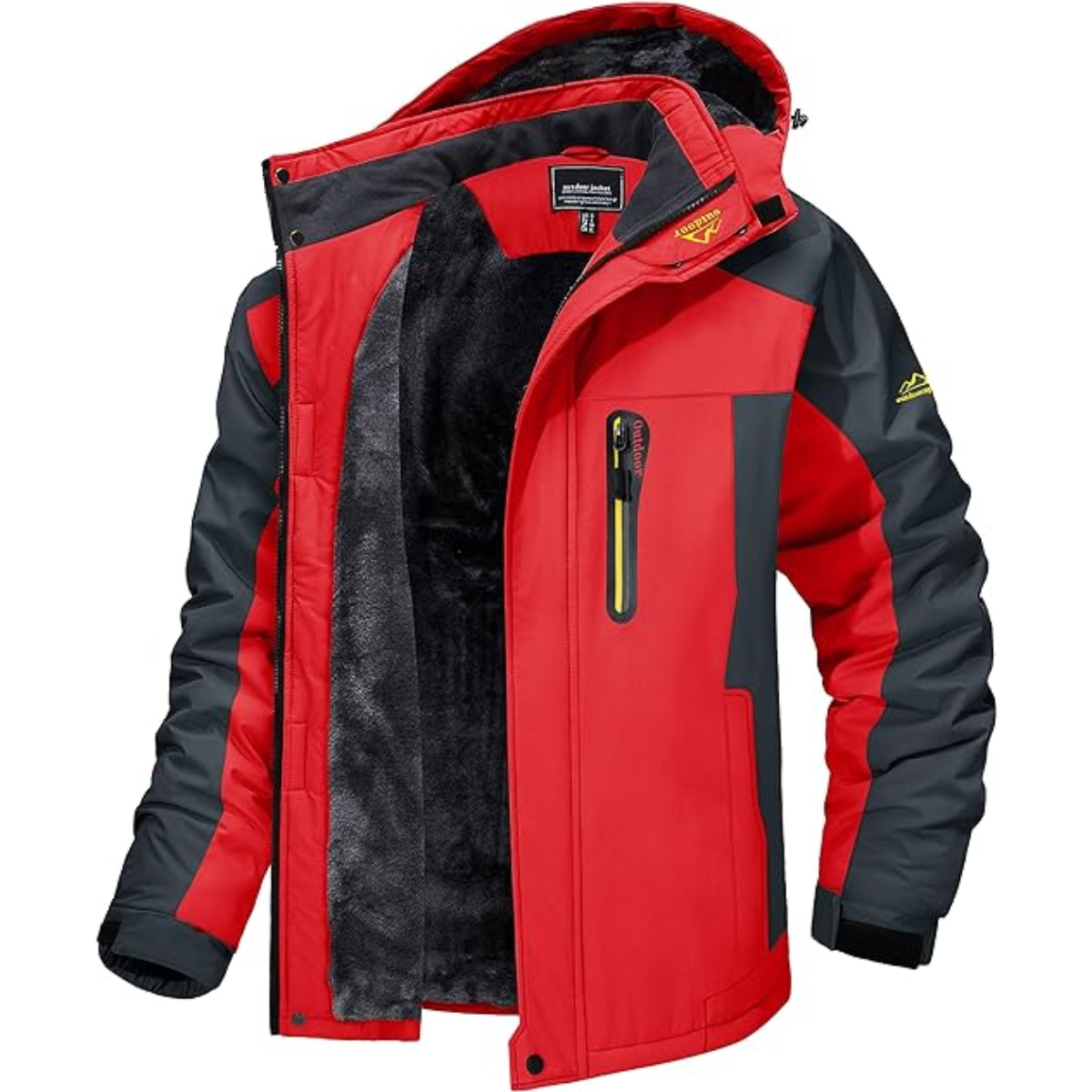 Liam/ Stylowa Ciepła Kurtka Fleece