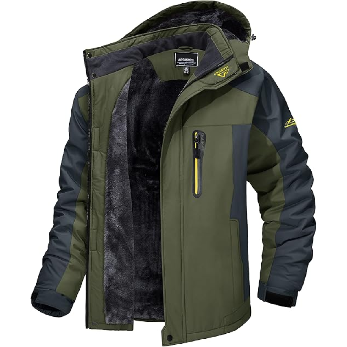 Liam/ Stylowa Ciepła Kurtka Fleece