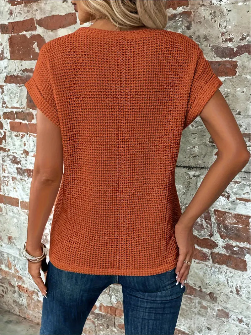 Gretel™ - Casual T-shirt z krótkim rękawem