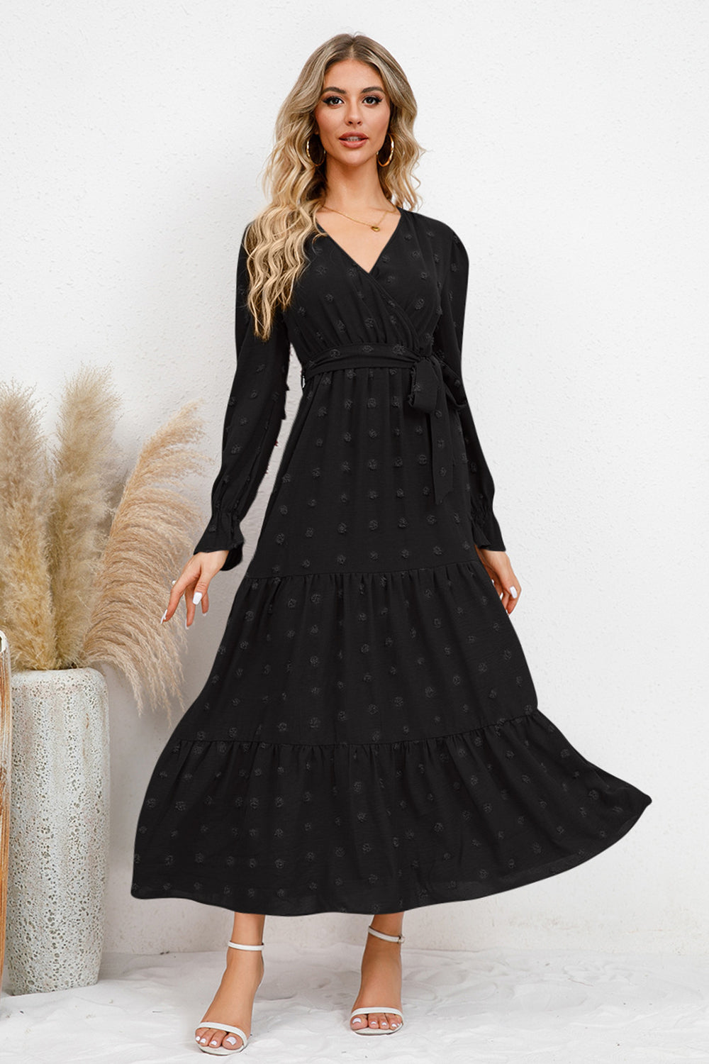 Valentine Paris™ | Elegancka Sukienka z Luźnymi Rękawami