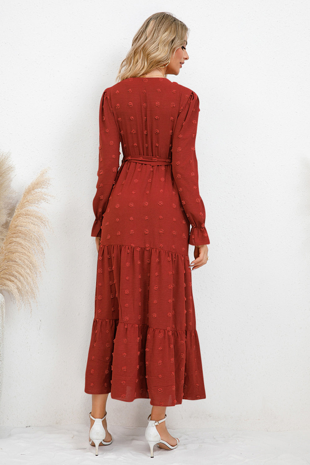 Valentine Paris™ | Elegancka Sukienka z Luźnymi Rękawami