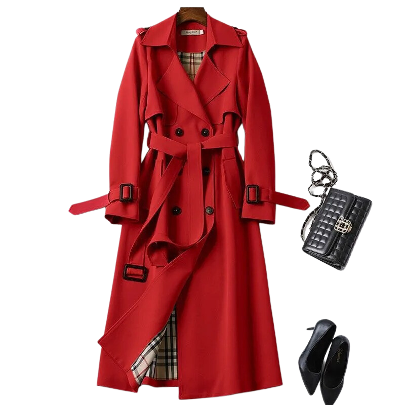 Wren/ Elegancki Zimowy Trencz
