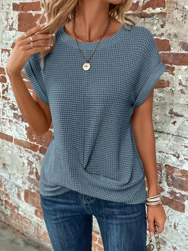 Gretel™ - Casual T-shirt z krótkim rękawem