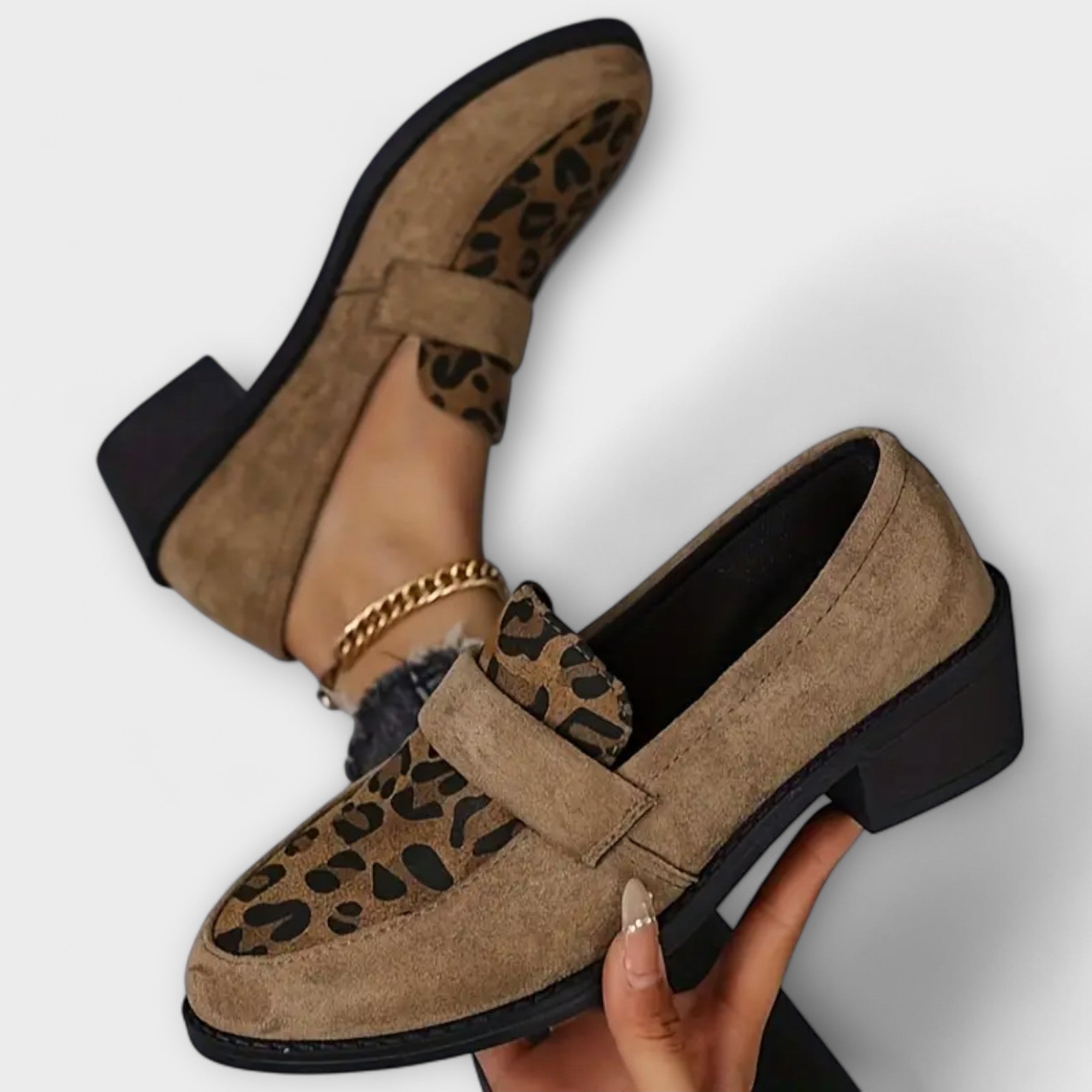 Stylowe Damskie Buty z Lwią Motywacją