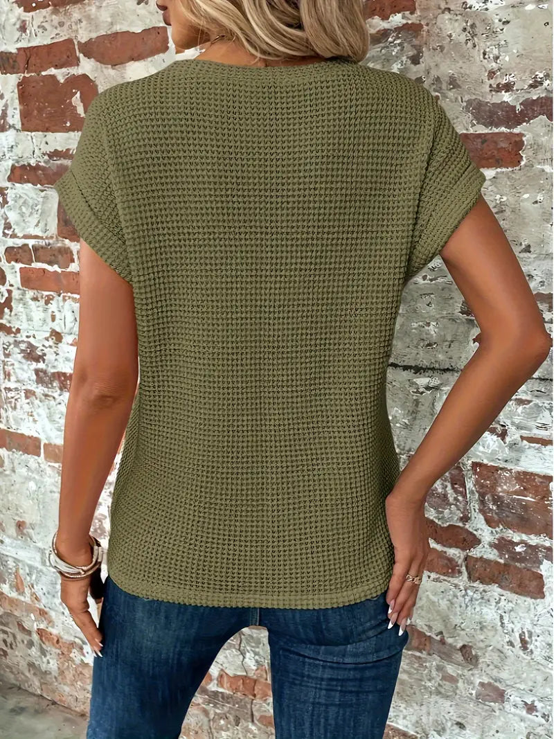 Gretel™ - Casual T-shirt z krótkim rękawem