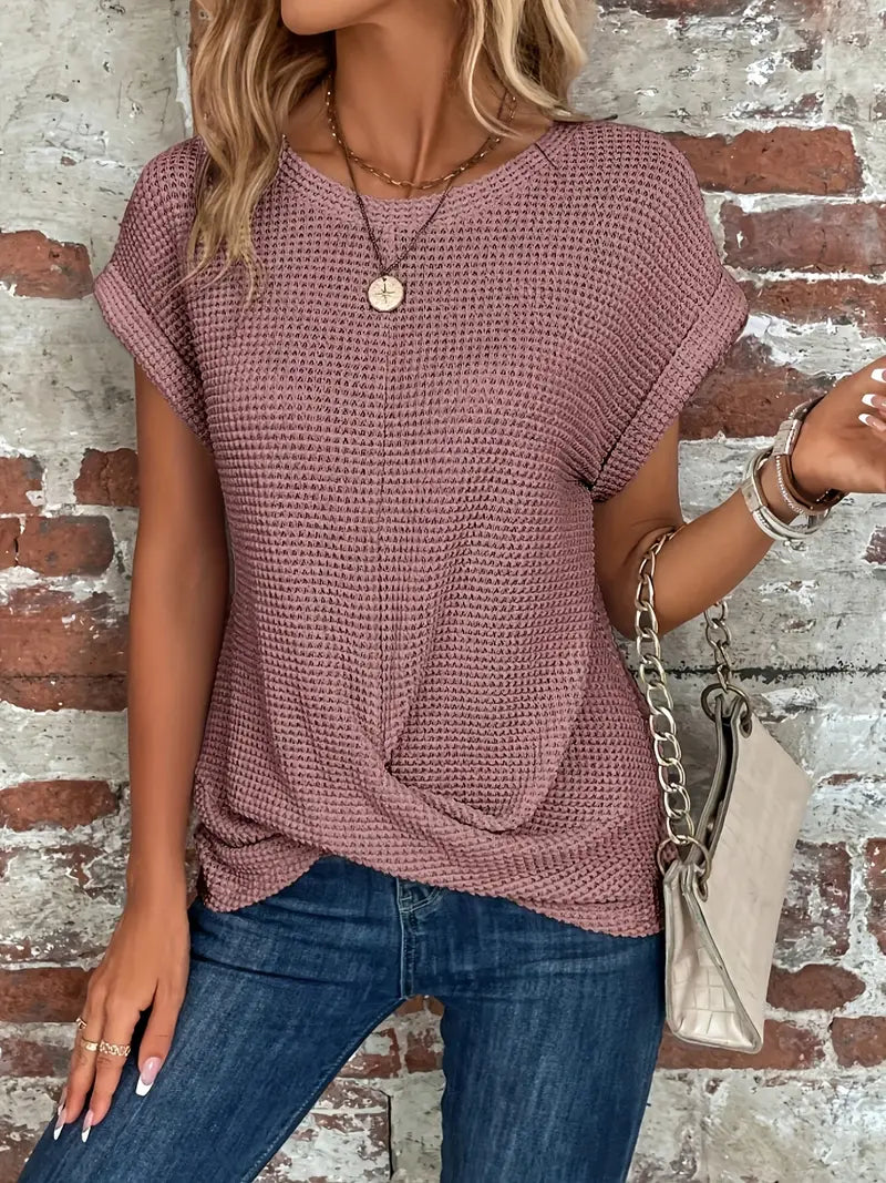 Gretel™ - Casual T-shirt z krótkim rękawem