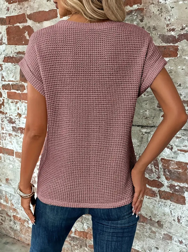 Gretel™ - Casual T-shirt z krótkim rękawem