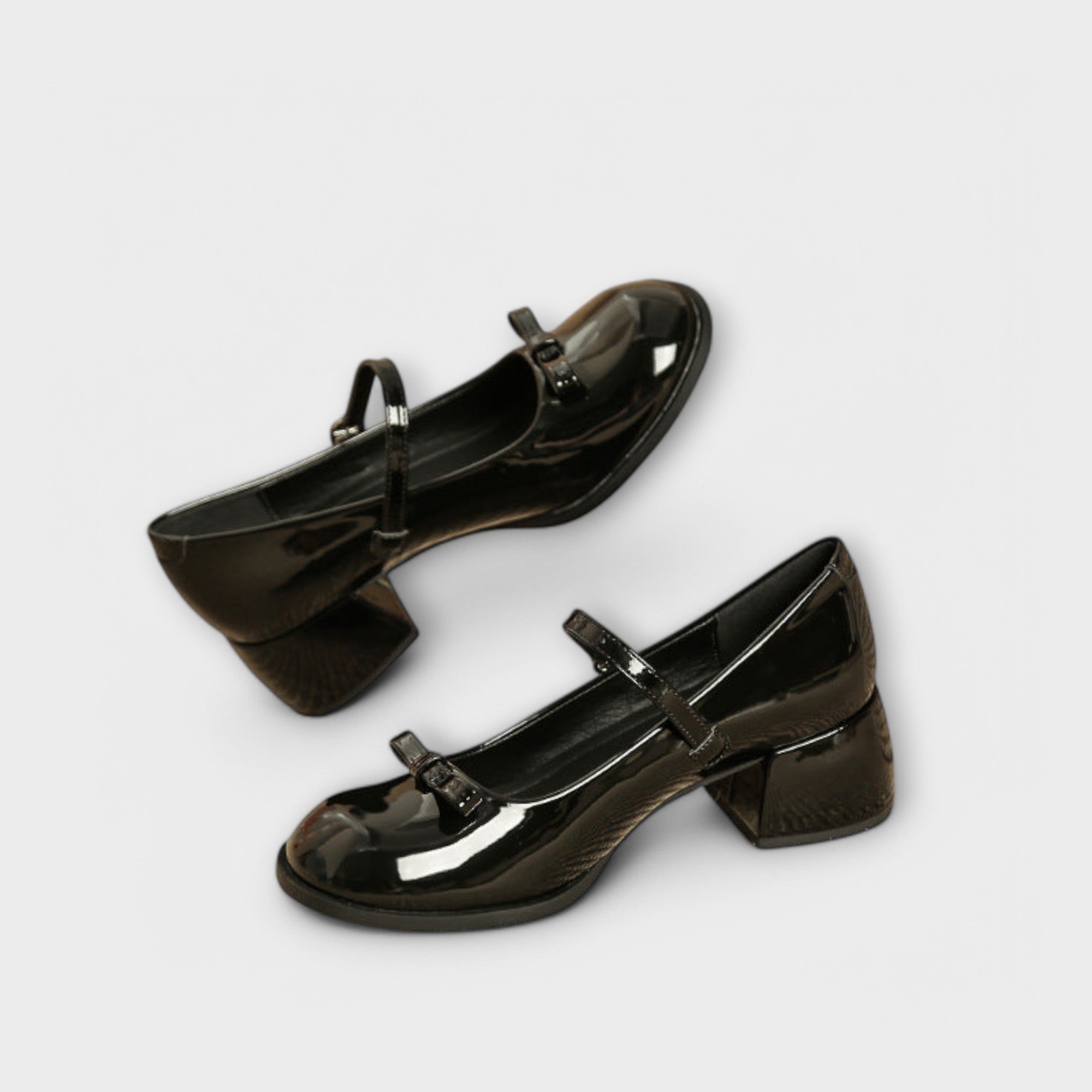 Mary Jane Heeled Shoes