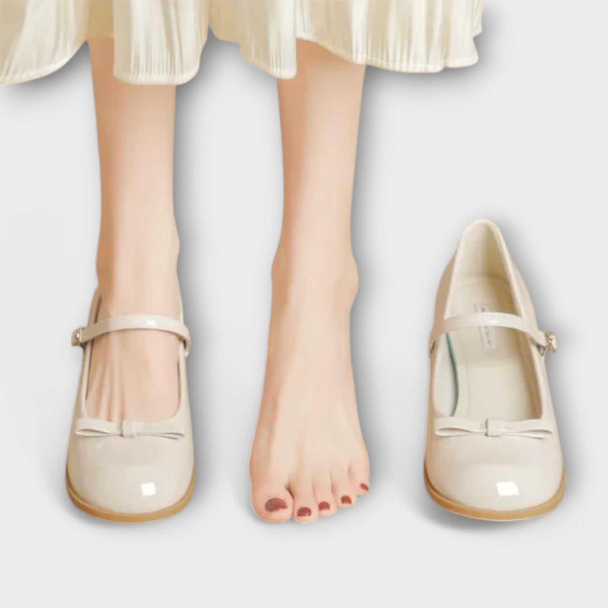 Mary Jane Heeled Shoes