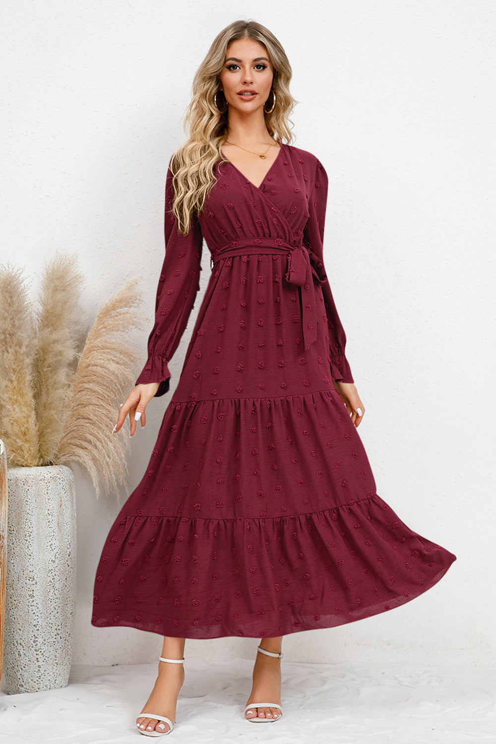 Valentine Paris™ | Elegancka Sukienka z Luźnymi Rękawami