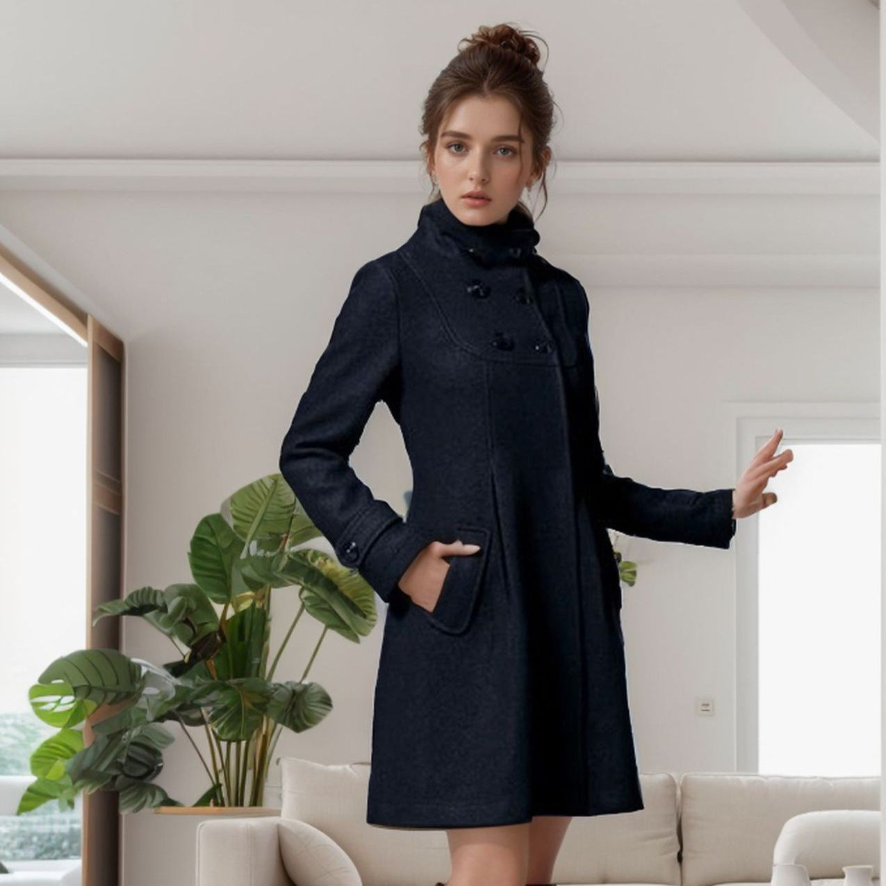 Valentina | Elegancki Płaszcz